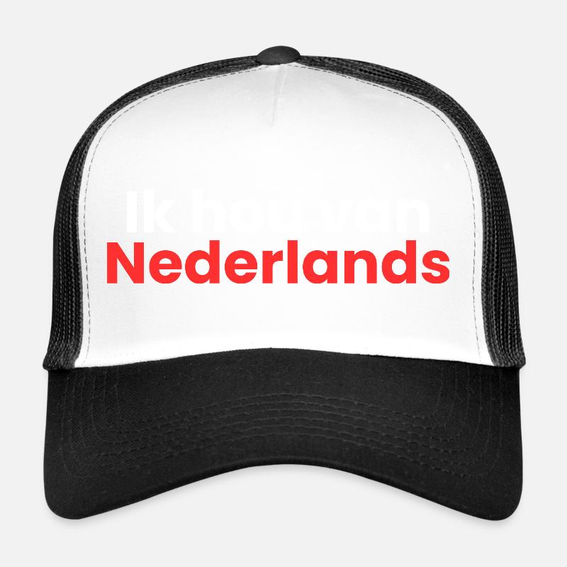 J’adore le néerlandais Casquette trucker 