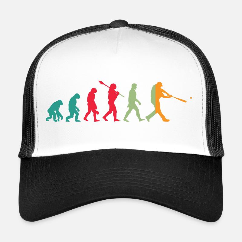 Basketball Evolution Trucker Cap