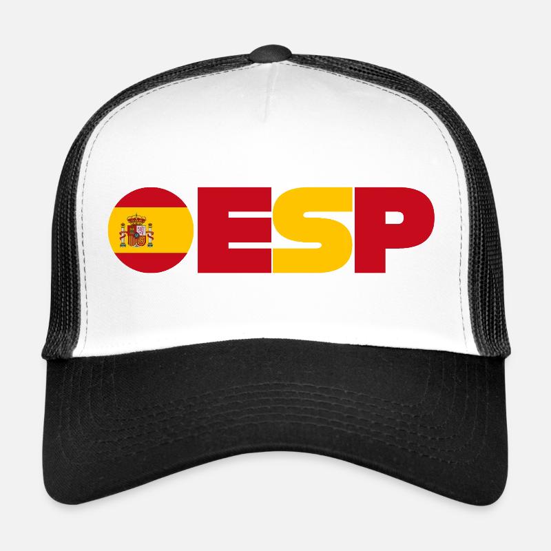 Spain - Trucker Cap - white/black