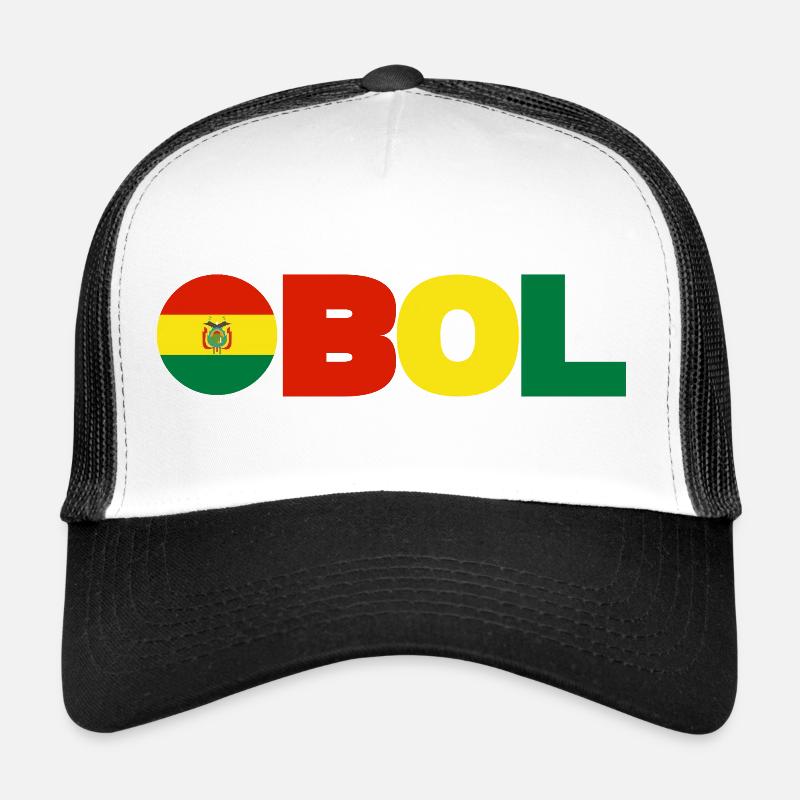 Bolivia - Trucker Cap - white/black