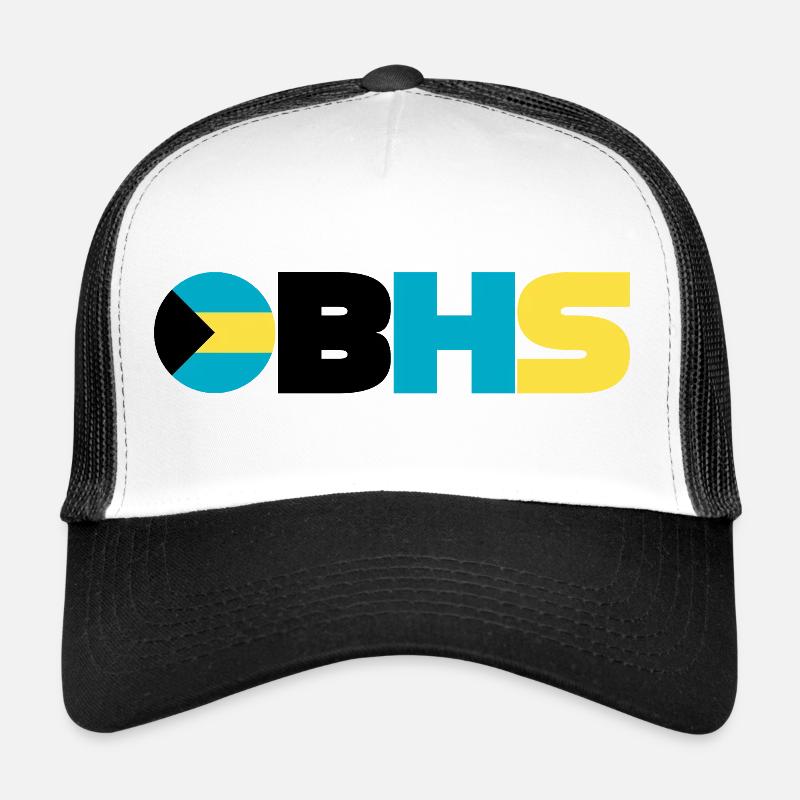 Bahamas - Trucker Cap - white/black