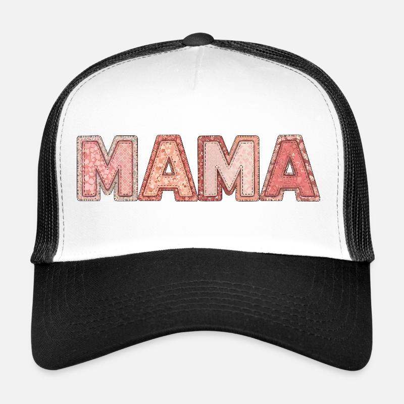 Chemise patchwork de maman pour mamans Casquette trucker 