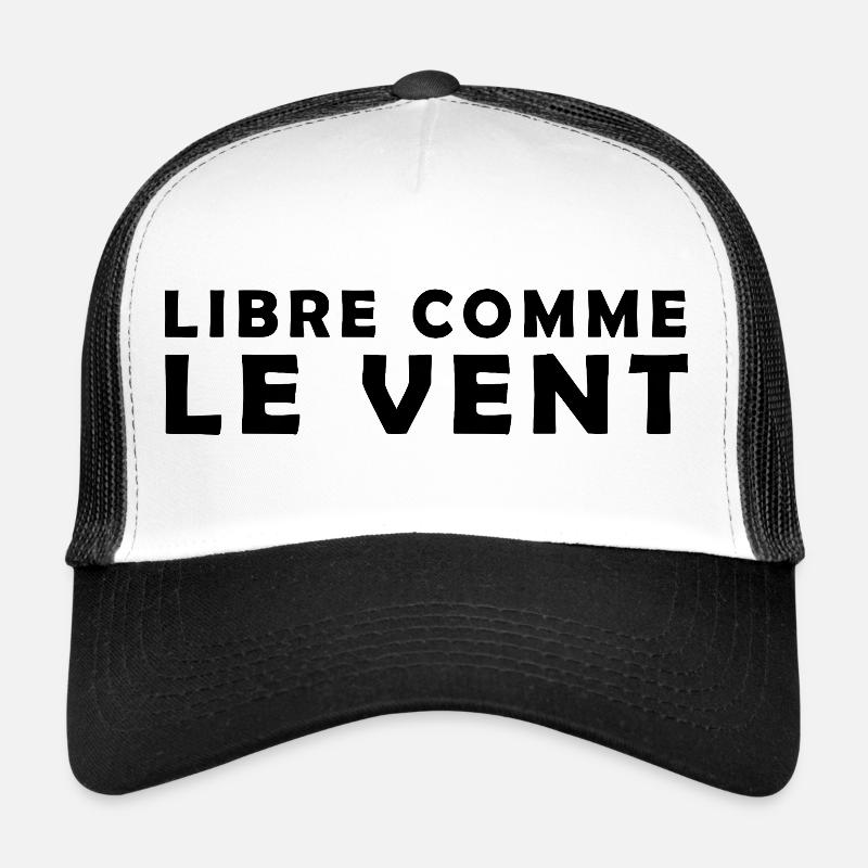 Libre_comme_le_vent Casquette trucker 