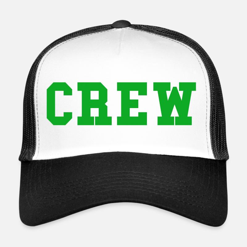 Crew Blockschrift Trucker Cap