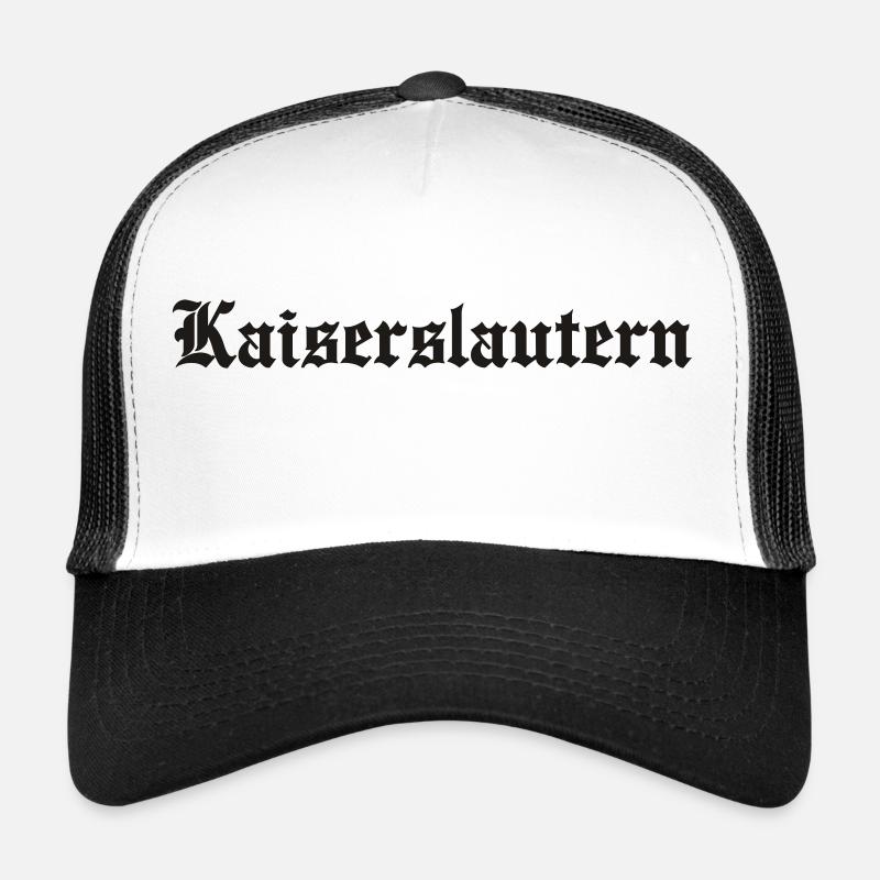 Kaiserslautern - Trucker Cap - Weiß/Schwarz