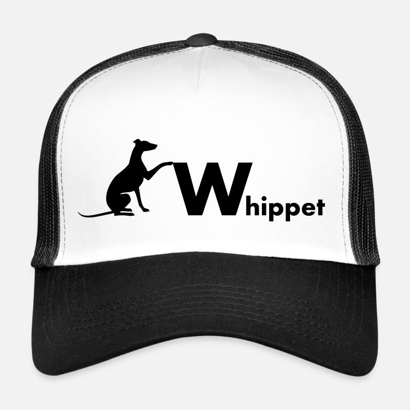 Whippet - Trucker Cap - Weiß/Schwarz