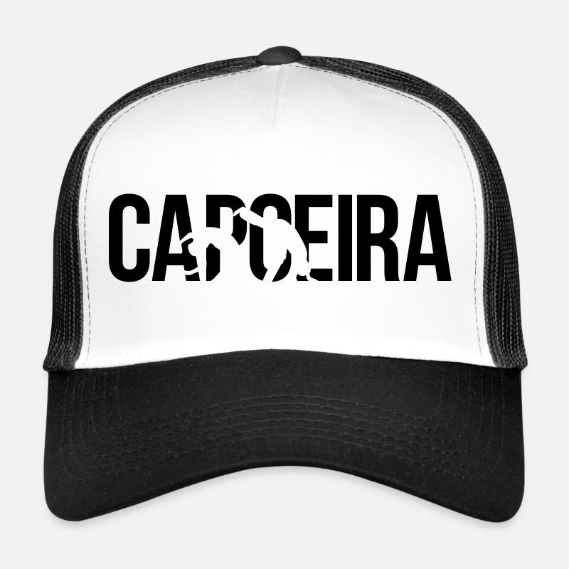 capoeira - Casquette trucker  - blanc/noir