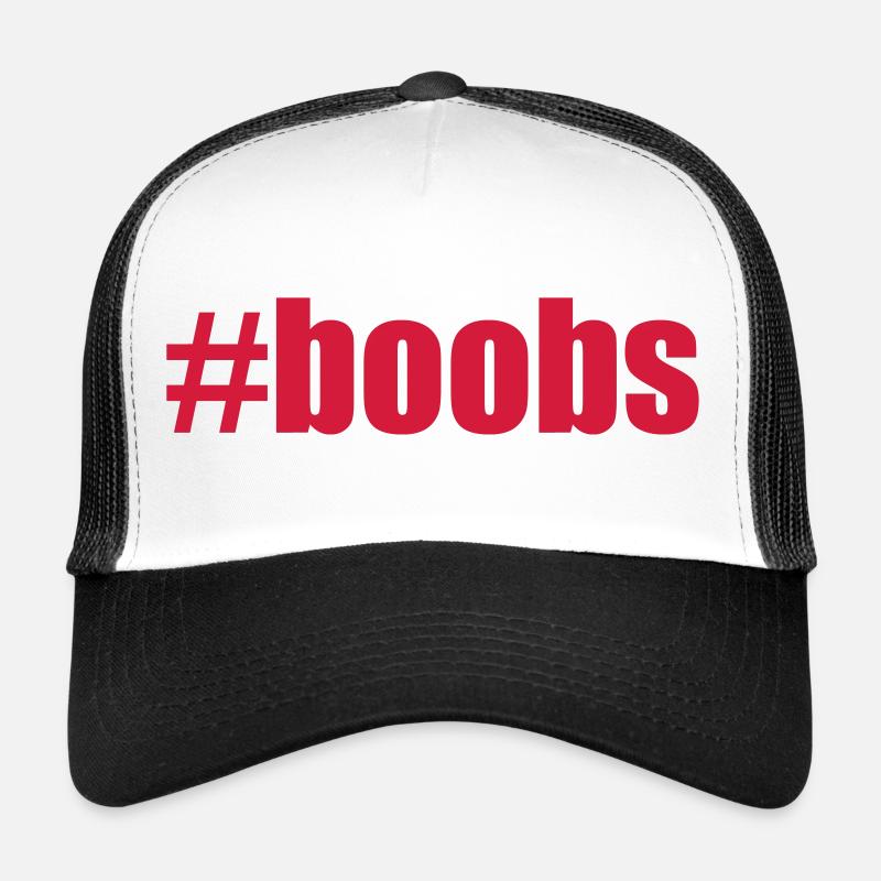 #boobs Casquette trucker 