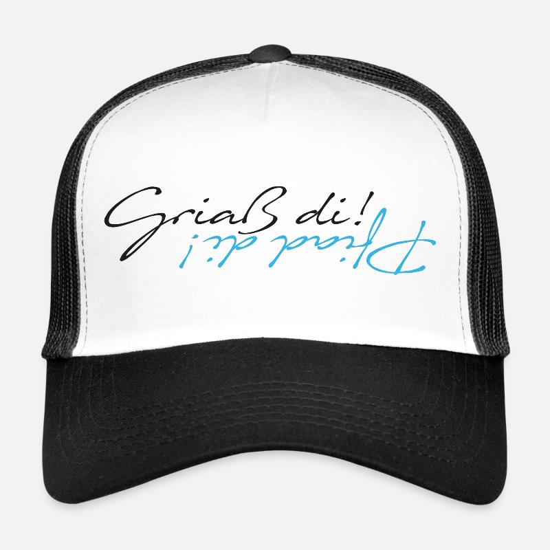 griaß di - piad di Trucker Cap