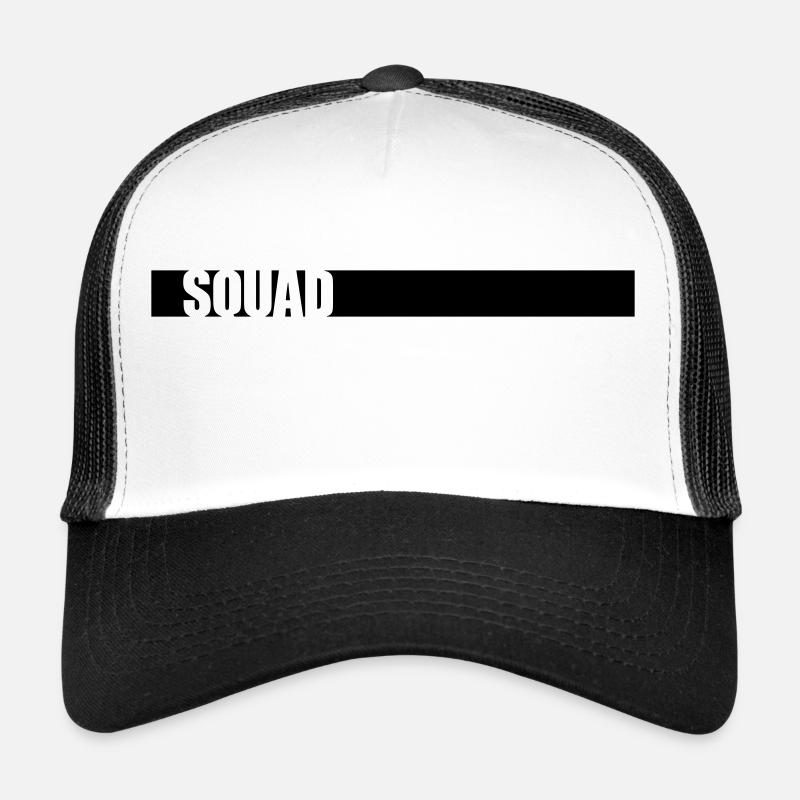 Équipe de chef d’escouade strip Casquette trucker 