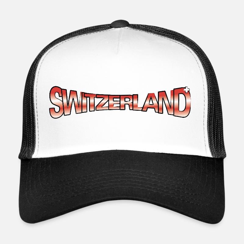 RÉCLAMATION DE LA SUISSE Casquette trucker 