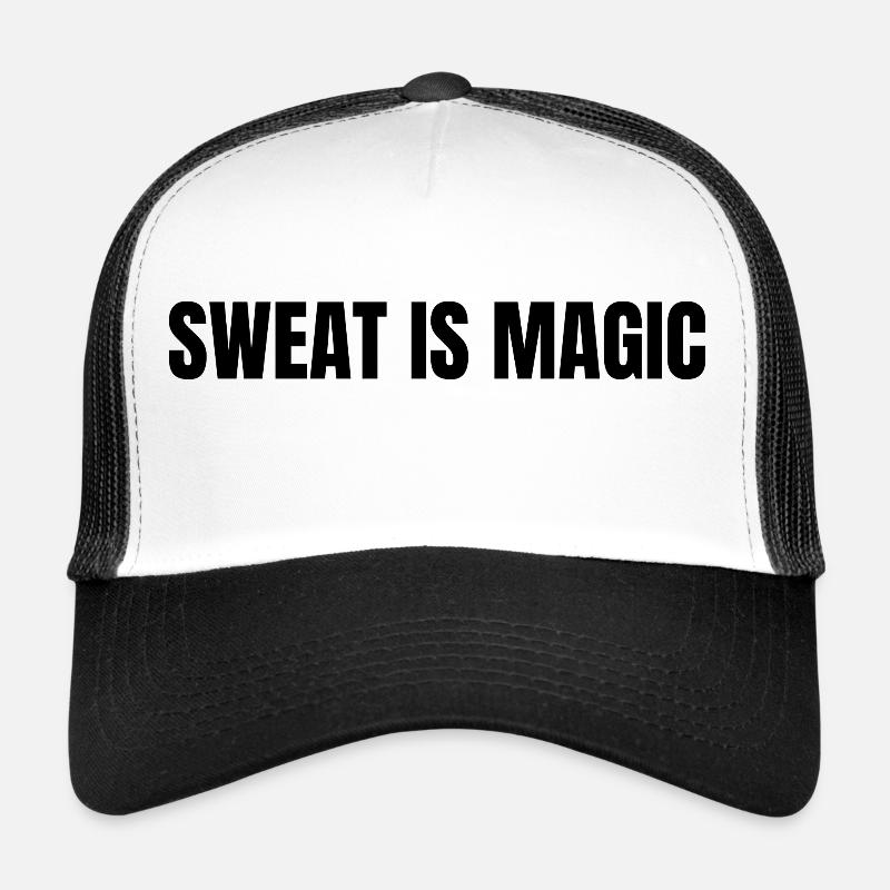 Aptitude - Casquette trucker  - blanc/noir