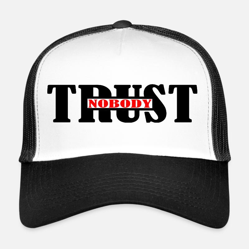 Ne faites confiance à personne Casquette trucker 