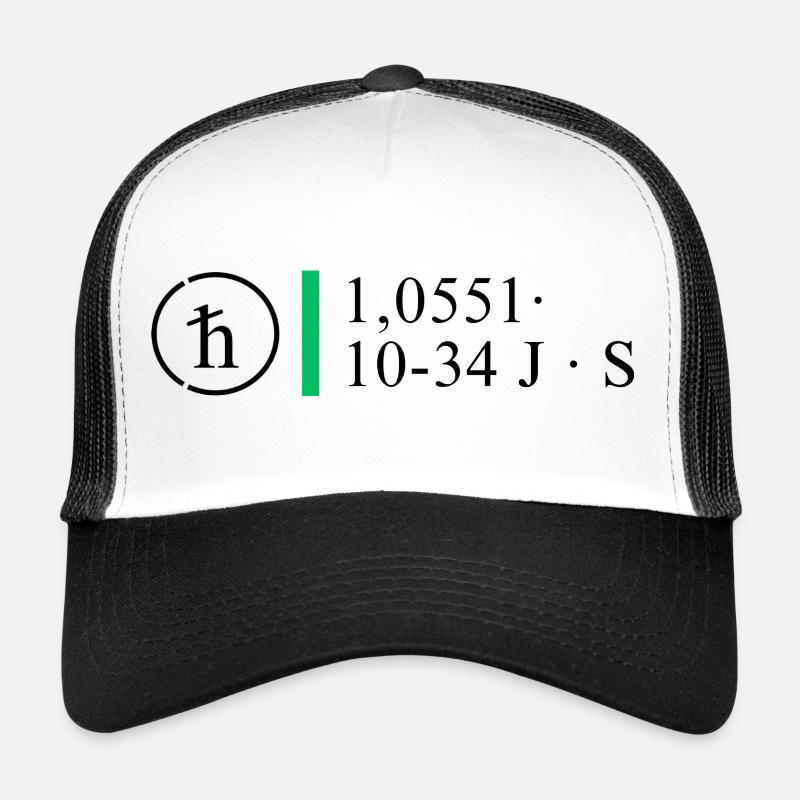 Nombre de planches - Casquette trucker  - blanc/noir