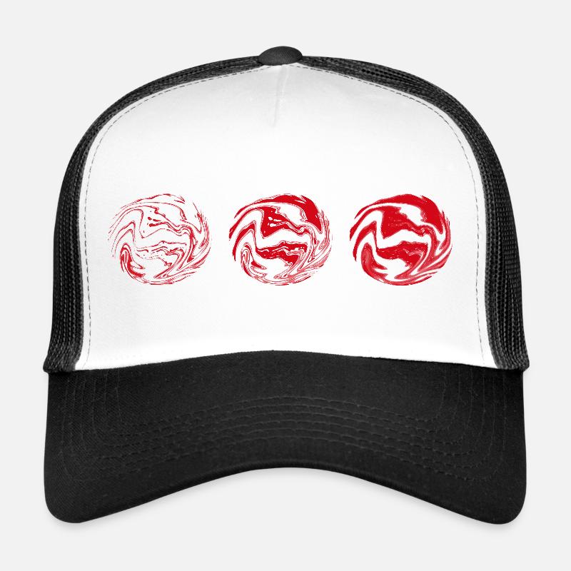 Fireball - Trucker Cap - white/black