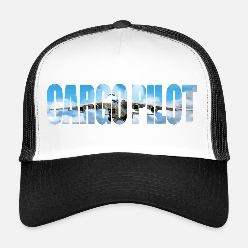 Pilote cargo An-124 Casquette trucker 