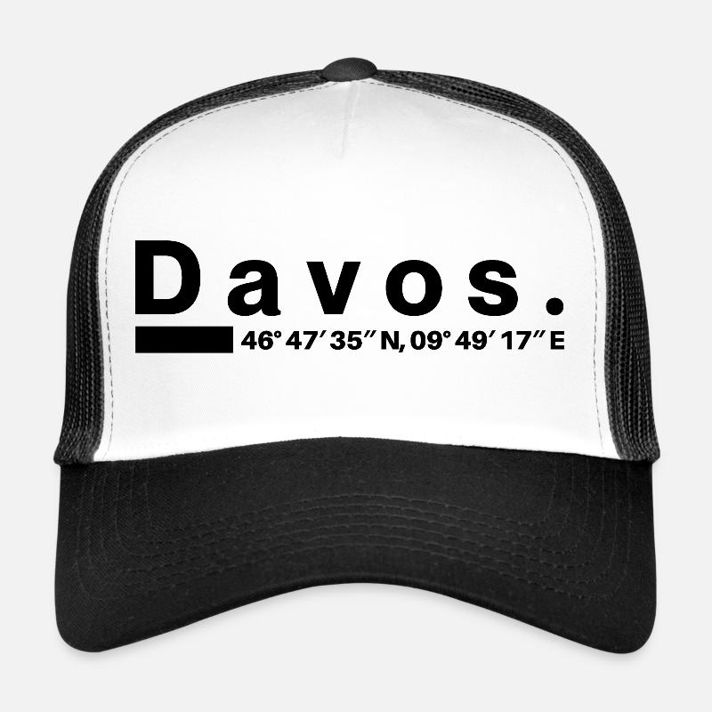 Davos Coordonnées Grisons Grisons Grisons Casquette trucker 