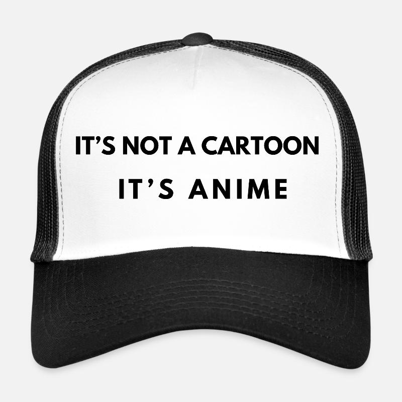 Ce n’est pas un dessin animé – Anime Saying Casquette trucker 