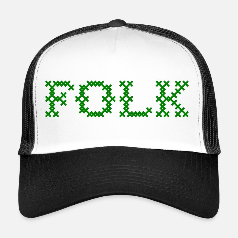 Folk Folklore Trucker Cap
