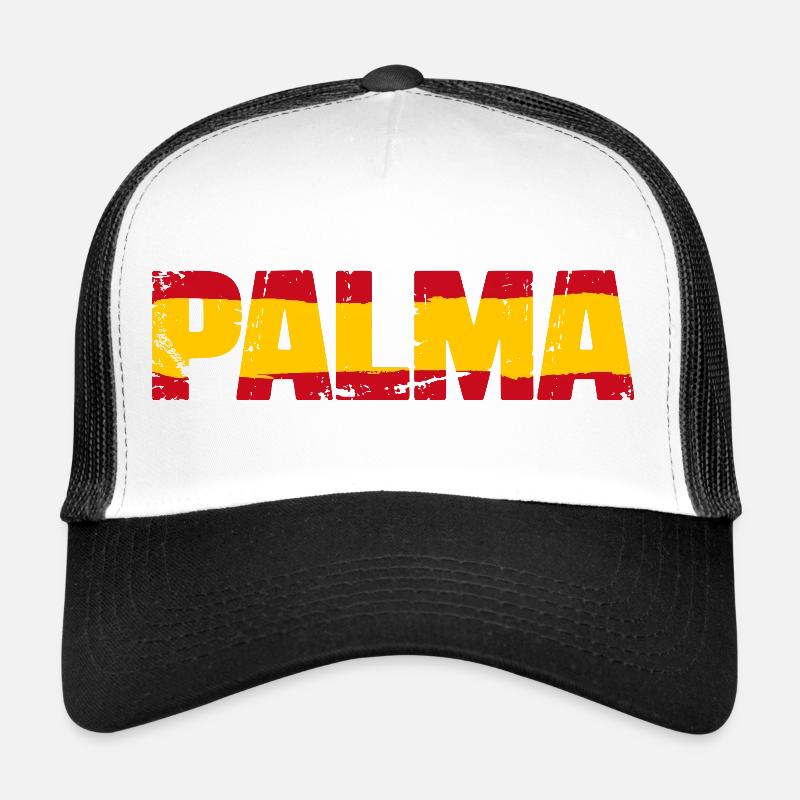 Drapeau de Palma, Espagne Casquette trucker 