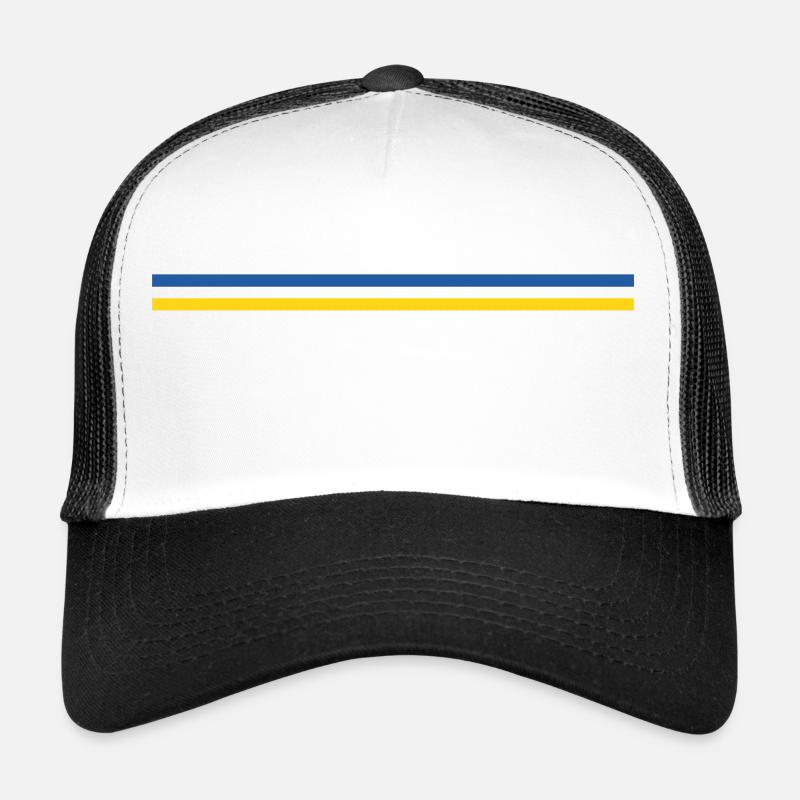 Linie oder Flagge Ukraine Trucker Cap