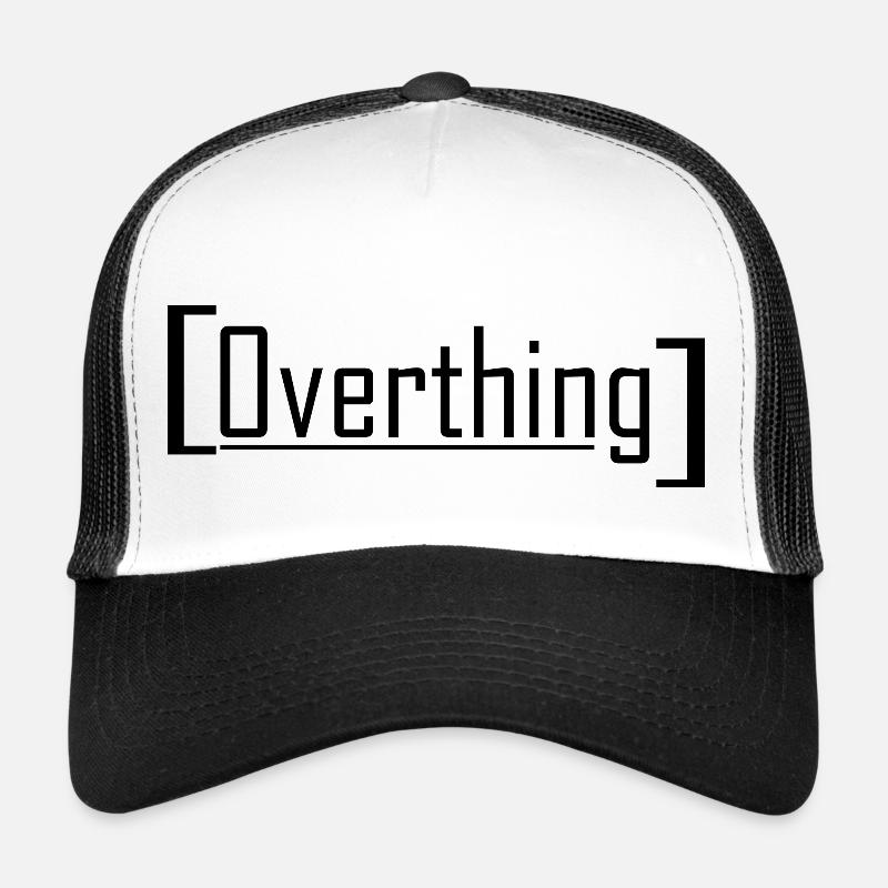 thingover - Trucker Cap - white/black