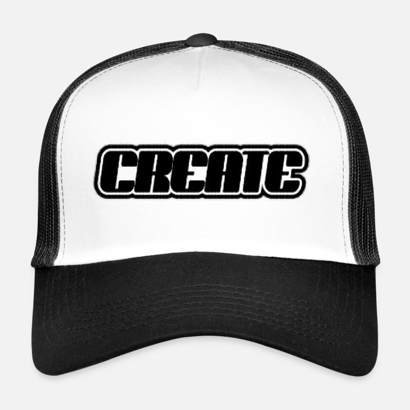 Create Schriftzug Trucker Cap