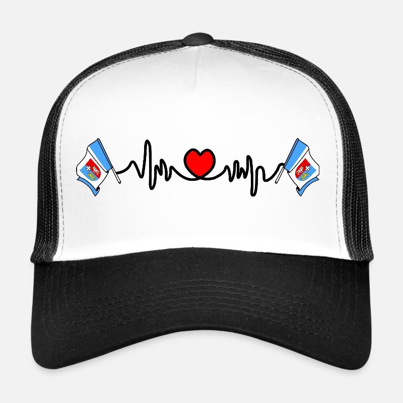 Herzfrequenz Cardio Subkarpatien Trucker Cap