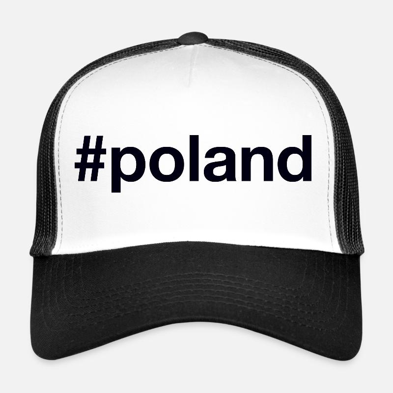 POLOGNE Hashtag Polen Casquette trucker 