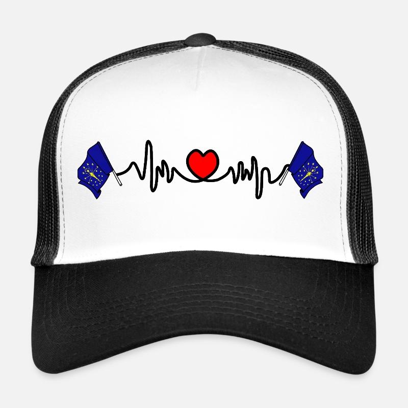Herzfrequenz-Cardio für Indiana Trucker Cap