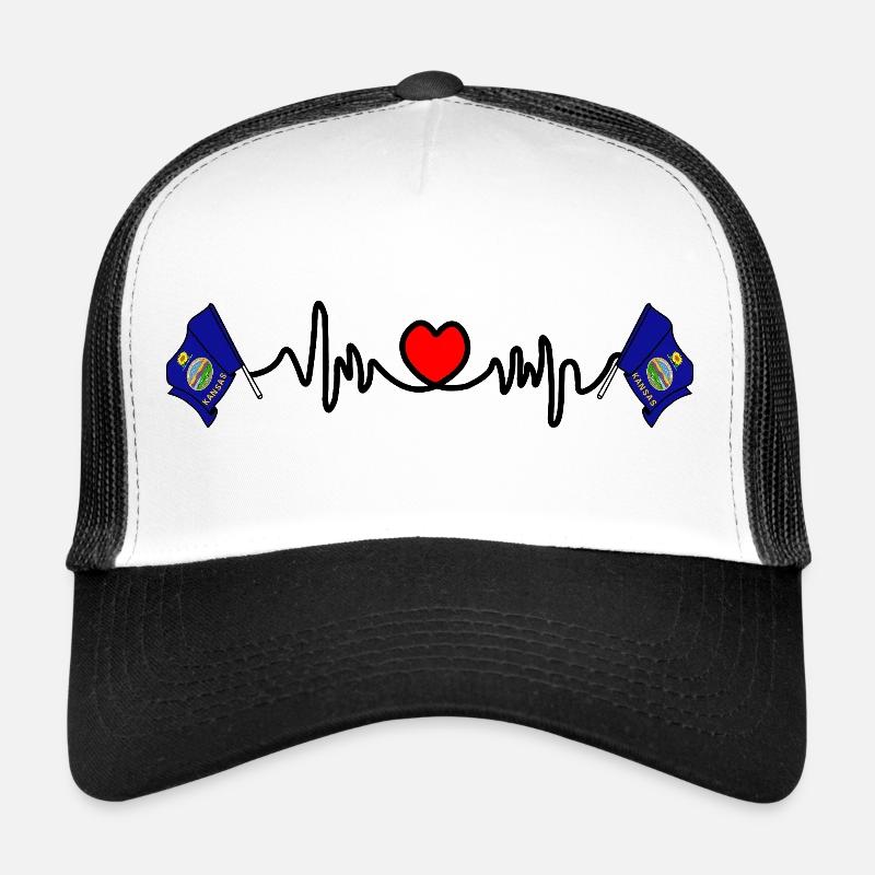 Heart rate cardio for Kansas Trucker Cap