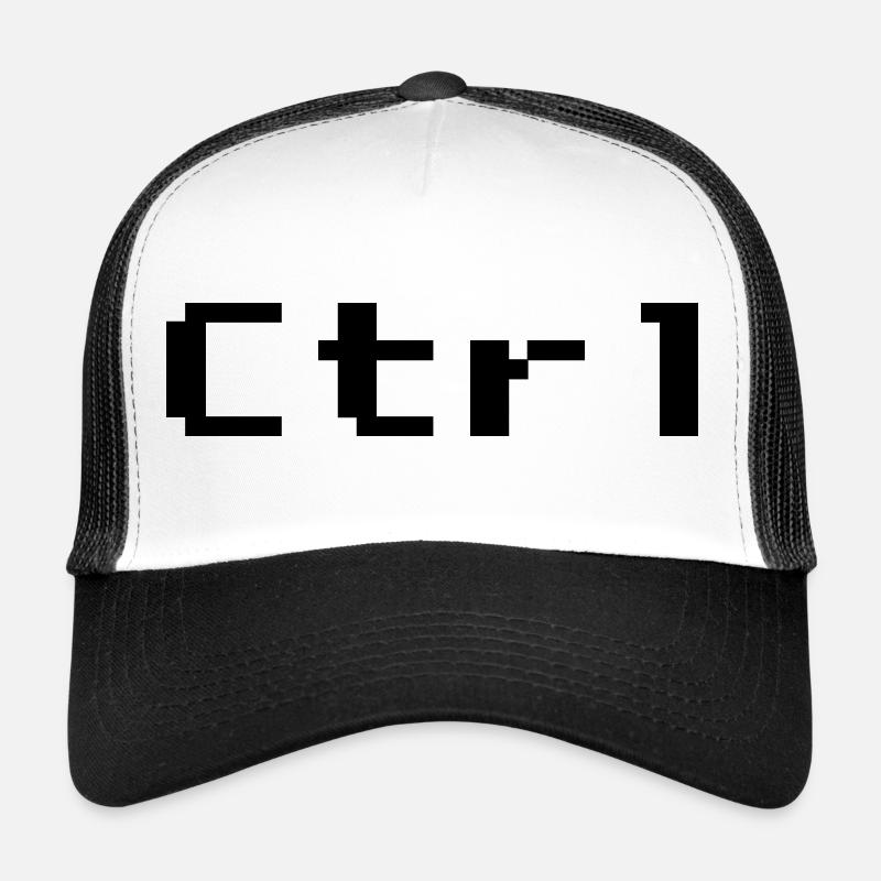 Design abstrait coloré vibrant Casquette trucker 