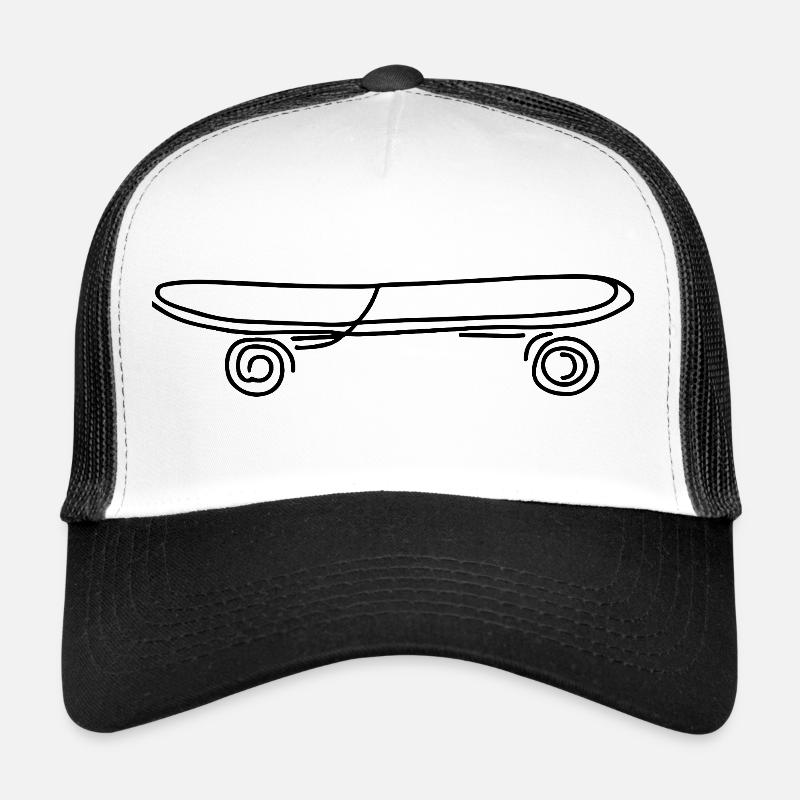 Skateboard Trucker Cap