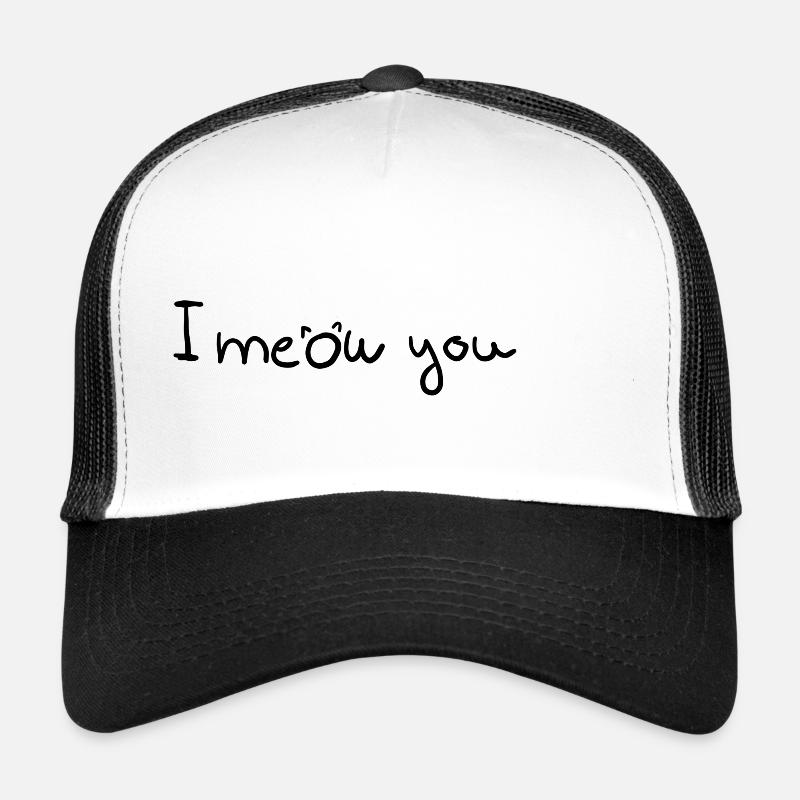 Ich miaue dich Trucker Cap