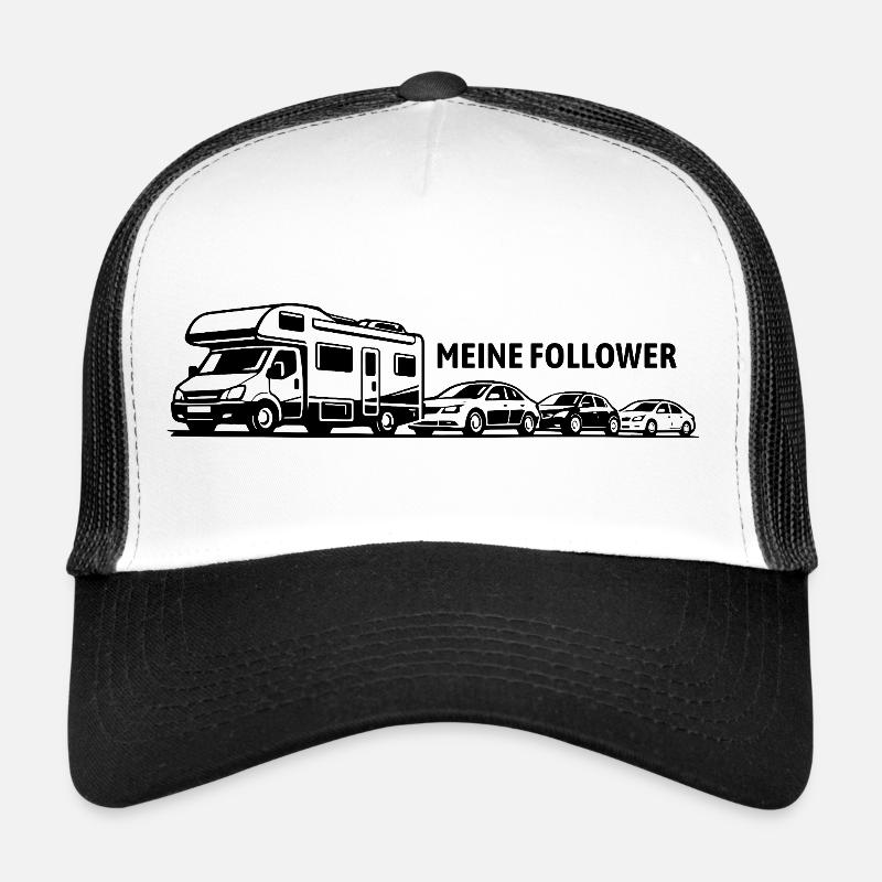 Moi et mes abonnés - Camping-car - Embouteillage Casquette trucker 