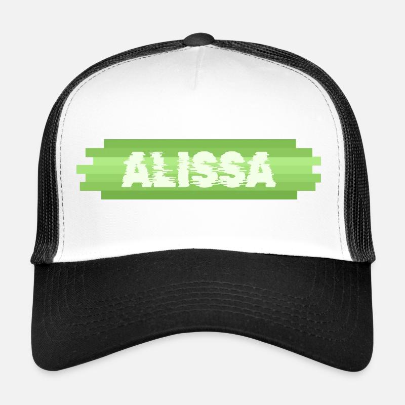Alissa als Heldin Trucker Cap