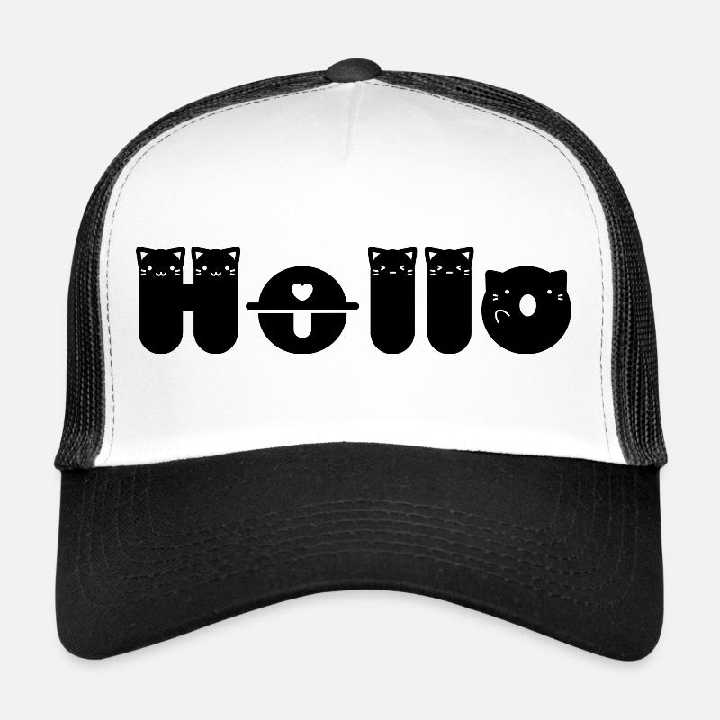 Hallo Katze Trucker Cap