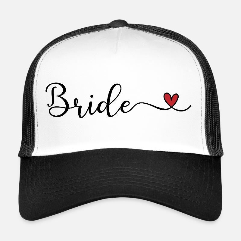 Mariée Casquette trucker 