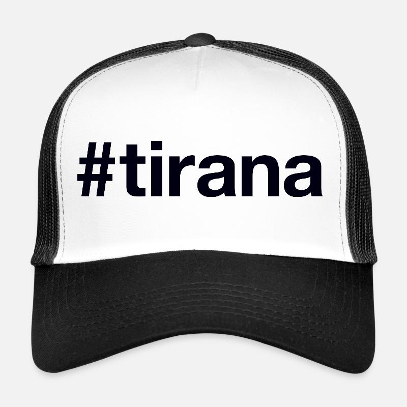 TIRANA Hashtag Casquette trucker 