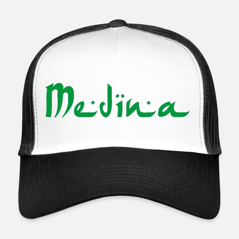 Medina - Trucker Cap - Weiß/Schwarz