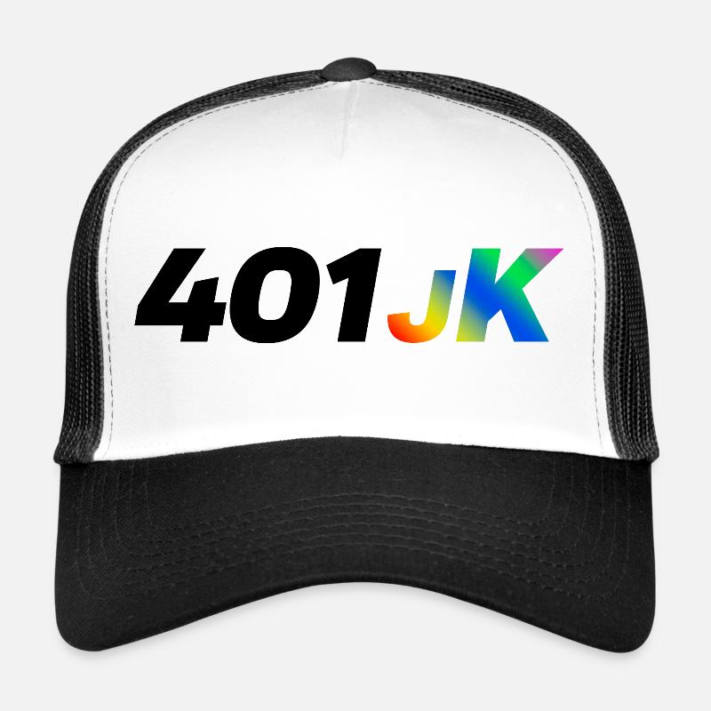 401JK Regenbogen Gradient Trucker Cap