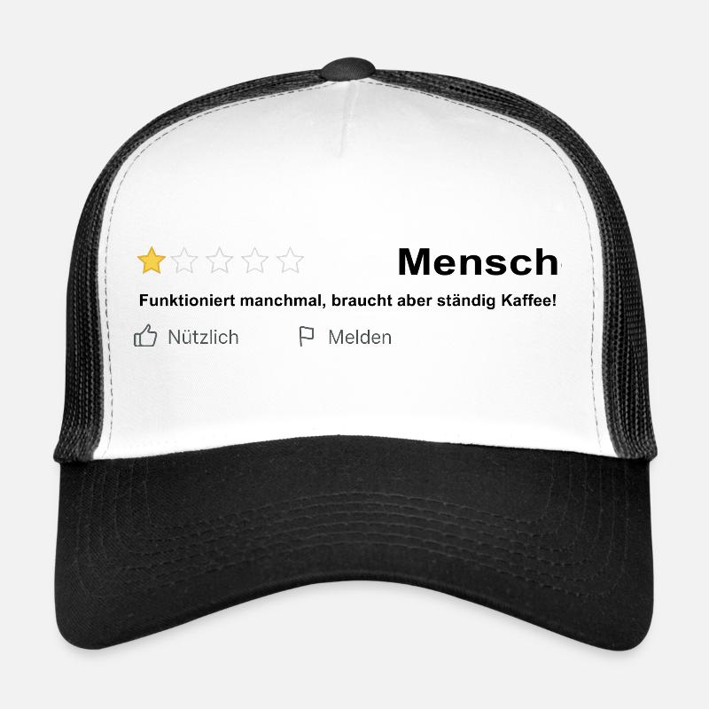 Human - 1 star Trucker Cap