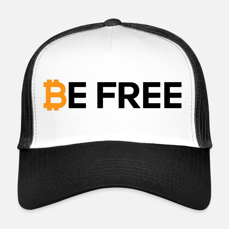 Bitcoin Be Free Casquette trucker 