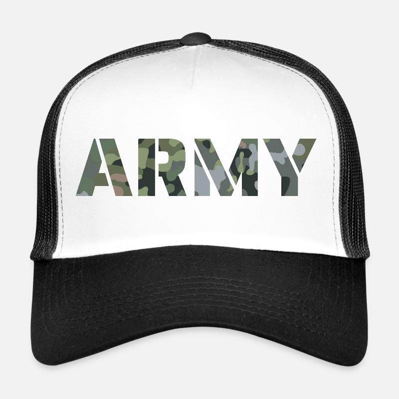 Motif de camouflage ARMY NL NFP Casquette trucker 