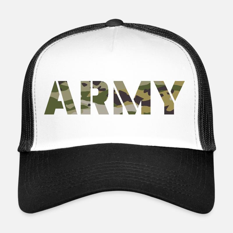 ARMY US BDU Camouflage Trucker Cap
