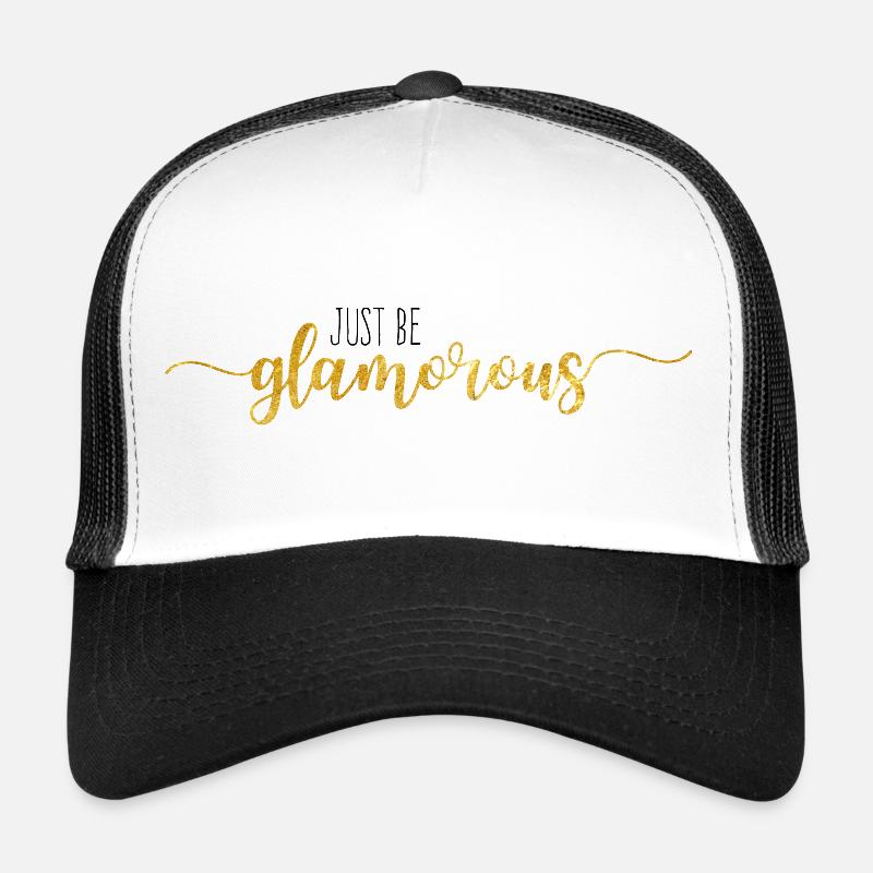 juste être glamour Casquette trucker 
