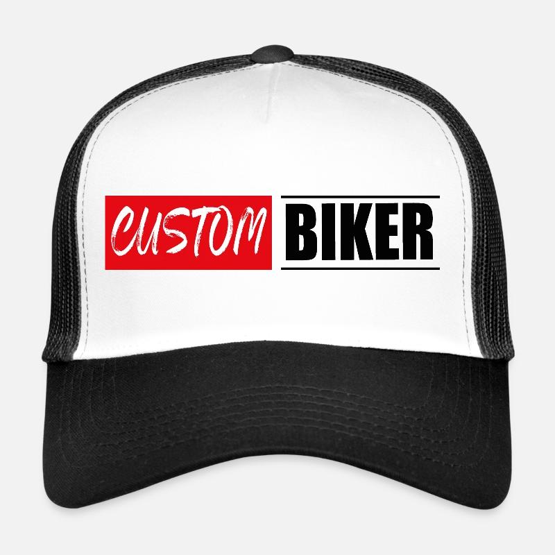 custom biker tuner bikes tuning sticker sticker Trucker Cap