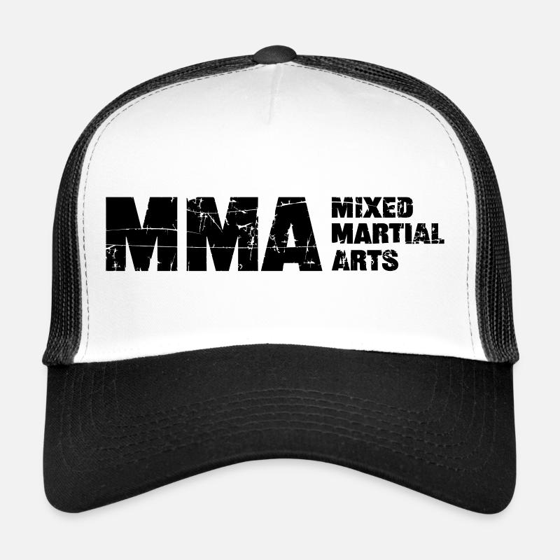 MMA - Trucker Cap - white/black
