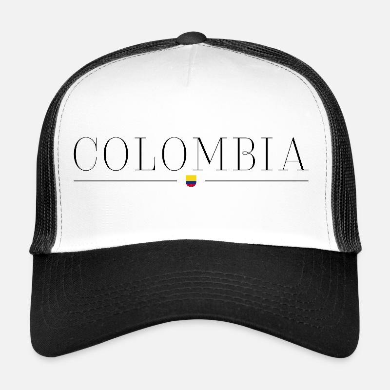 J’aime la Colombie Casquette trucker 