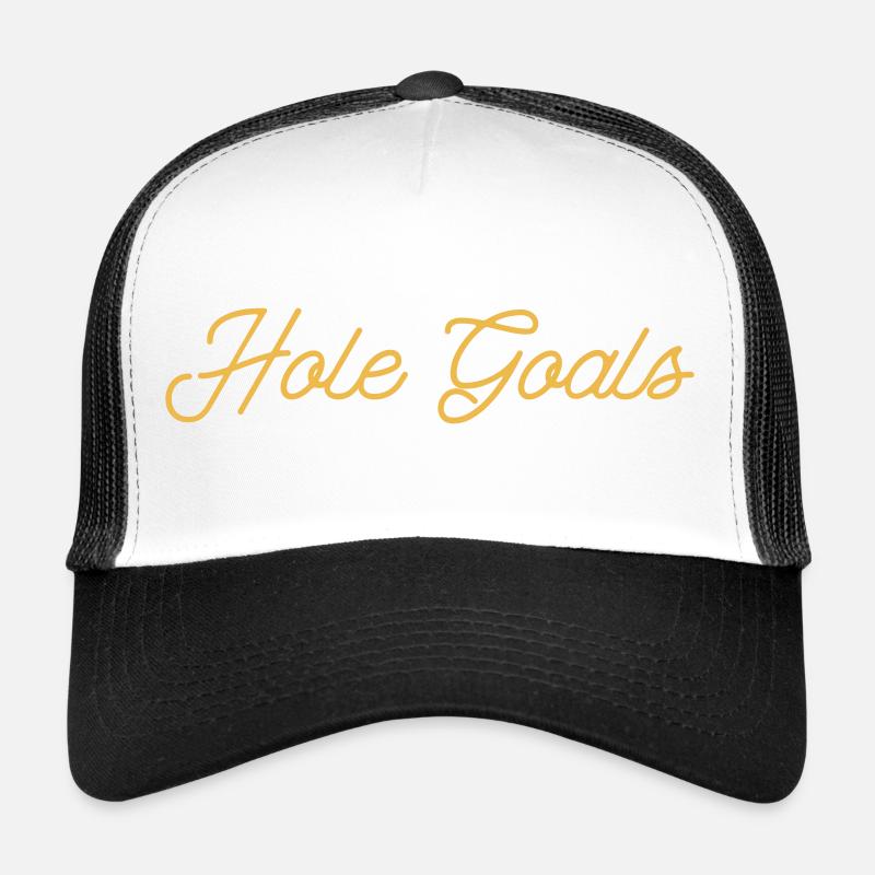 Hole Goals Golf Dicton Casquette trucker 